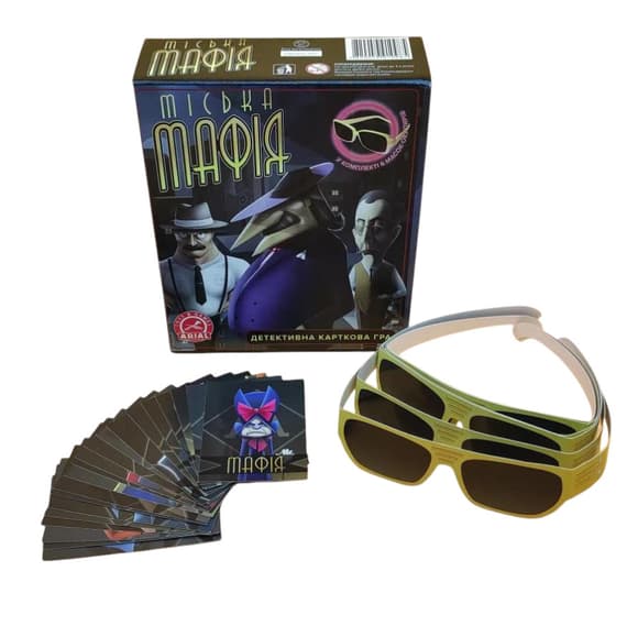 Настольная игра Городская Мафия Arial 910985 на укр. языке                                                        