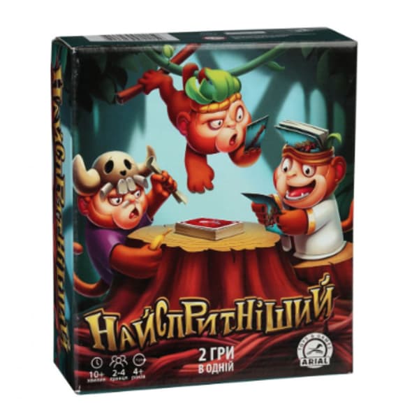 Настольная игра Самый ловкий Arial 911159 на укр. языке                                                          