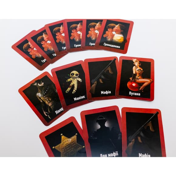 Настільна гра Мафія карти  FGS31