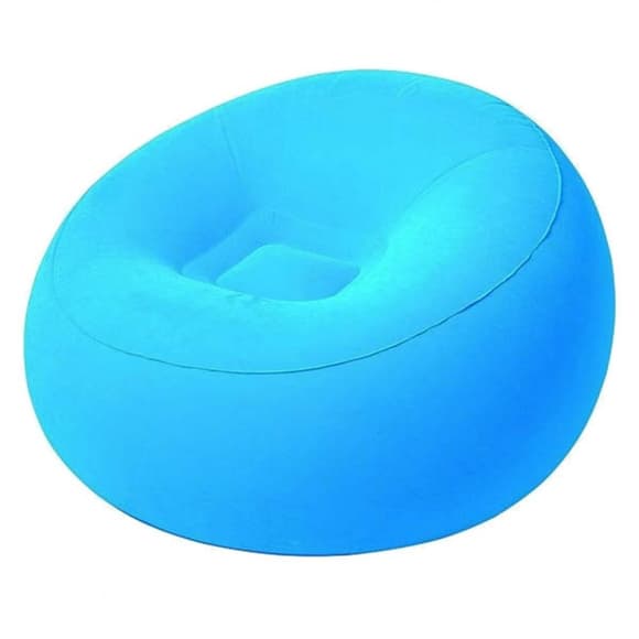 Надувное кресло BW 75052 велюровое