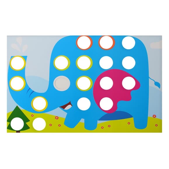 Детская мозаика с крупными деталями 669, 9 картинок