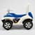 Дитячий толокар Машинка 0141/11 біло-синій