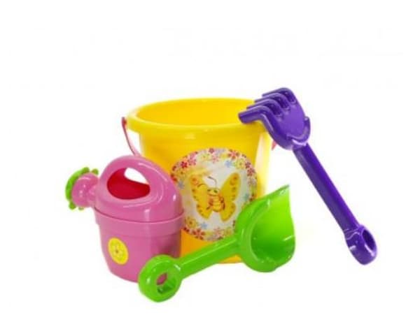 Ігровий набір для пісочниці №1 013555 з відерцем 