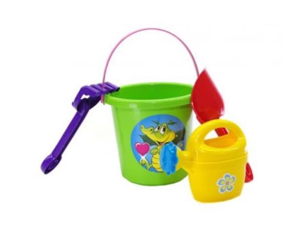 Ігровий набір для пісочниці №1 013555 з відерцем 