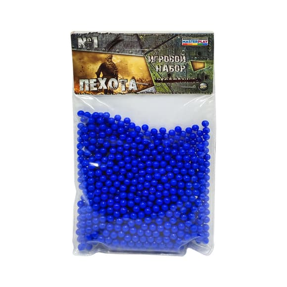 Пластиковые шарики для детского оружия 1-152, 6 мм 1000 шт 
