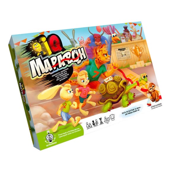 Настольная игра "IQ Марафон" G-IQM-01-01U на укр. язы ке
