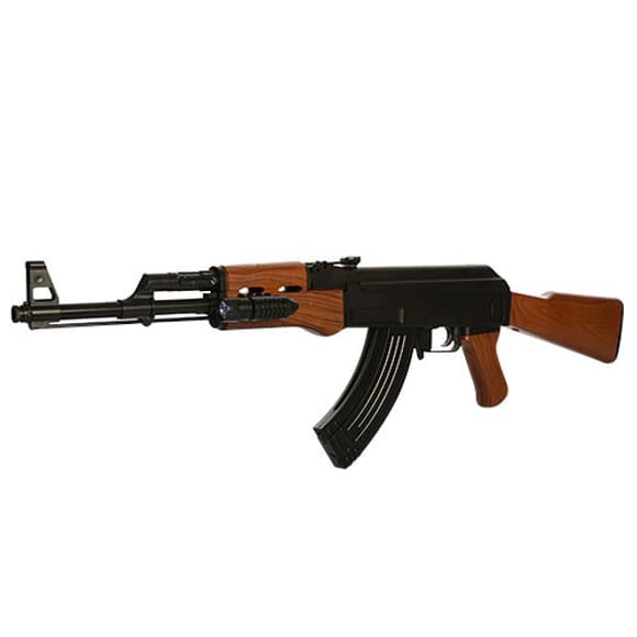 Детский игрушечный автомат с фонариком Р.47 и лазером