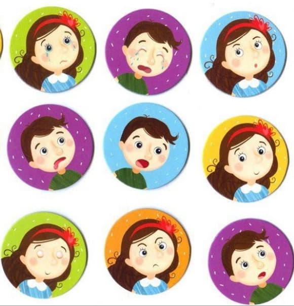 Детская настольная игра Мемо "Эмоции" DoDo 300144, 24 элемента