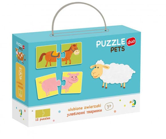 Детский пазл Любимые Животные DoDo 300115,  24 элемента