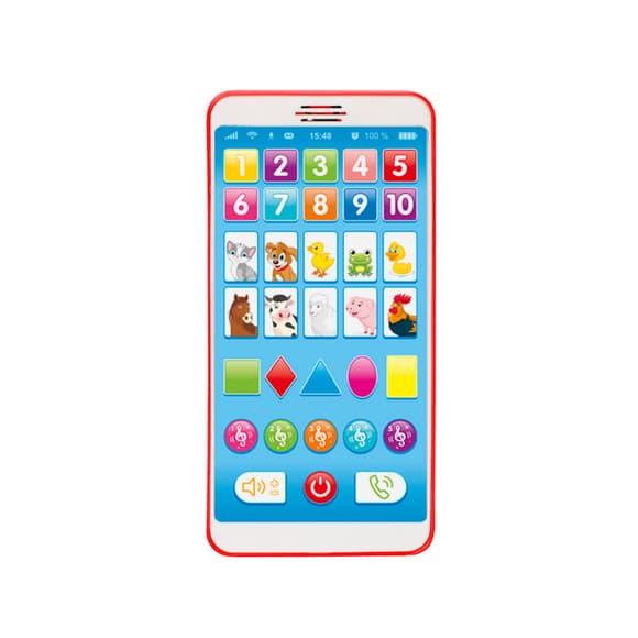 Дитячий розвиваючий Телефон M 3675, 20 віршиків, 5 пісень, цифри